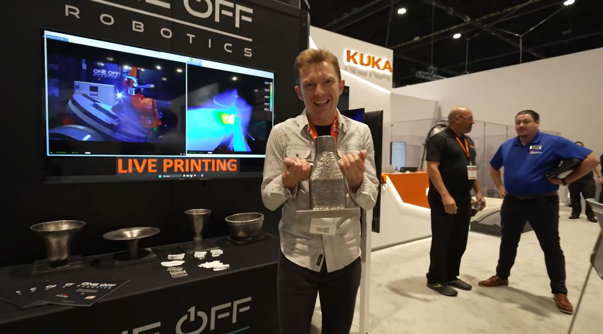 Chris Luecke at the IMTS+ Creators Lounge
