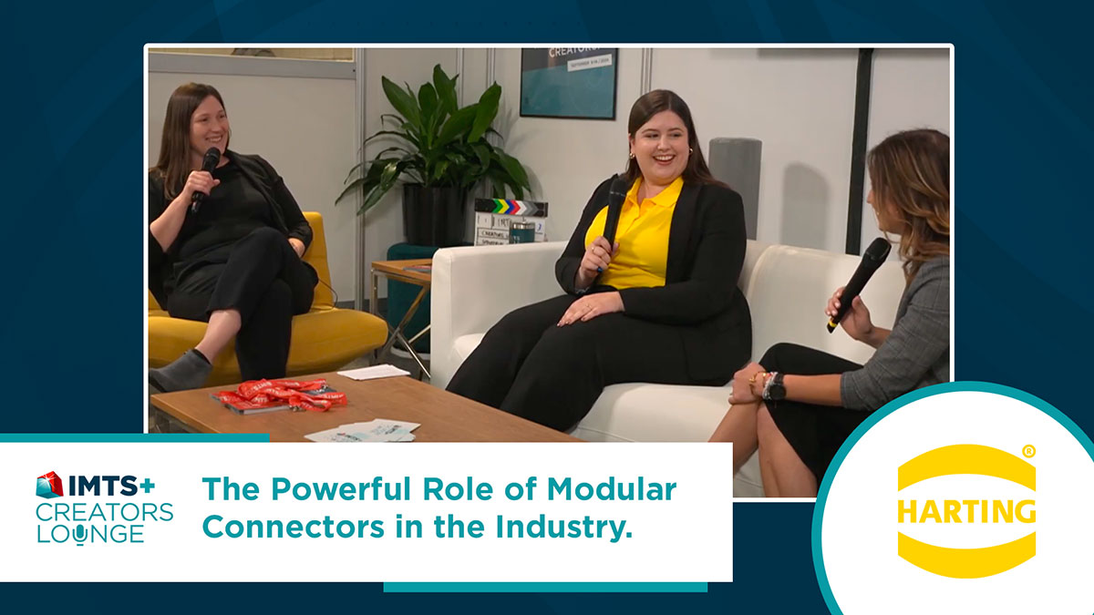 Emily Roth at the IMTS+ Creators Lounge