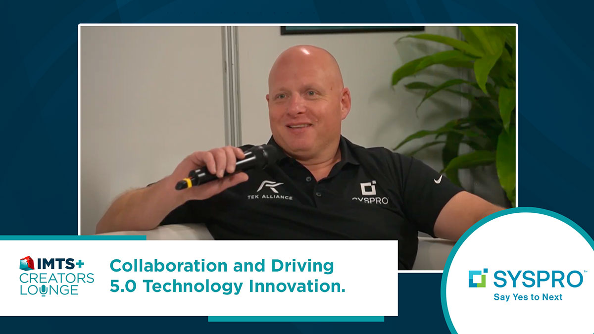 Gavin Verreyne at the IMTS+ Creators Lounge