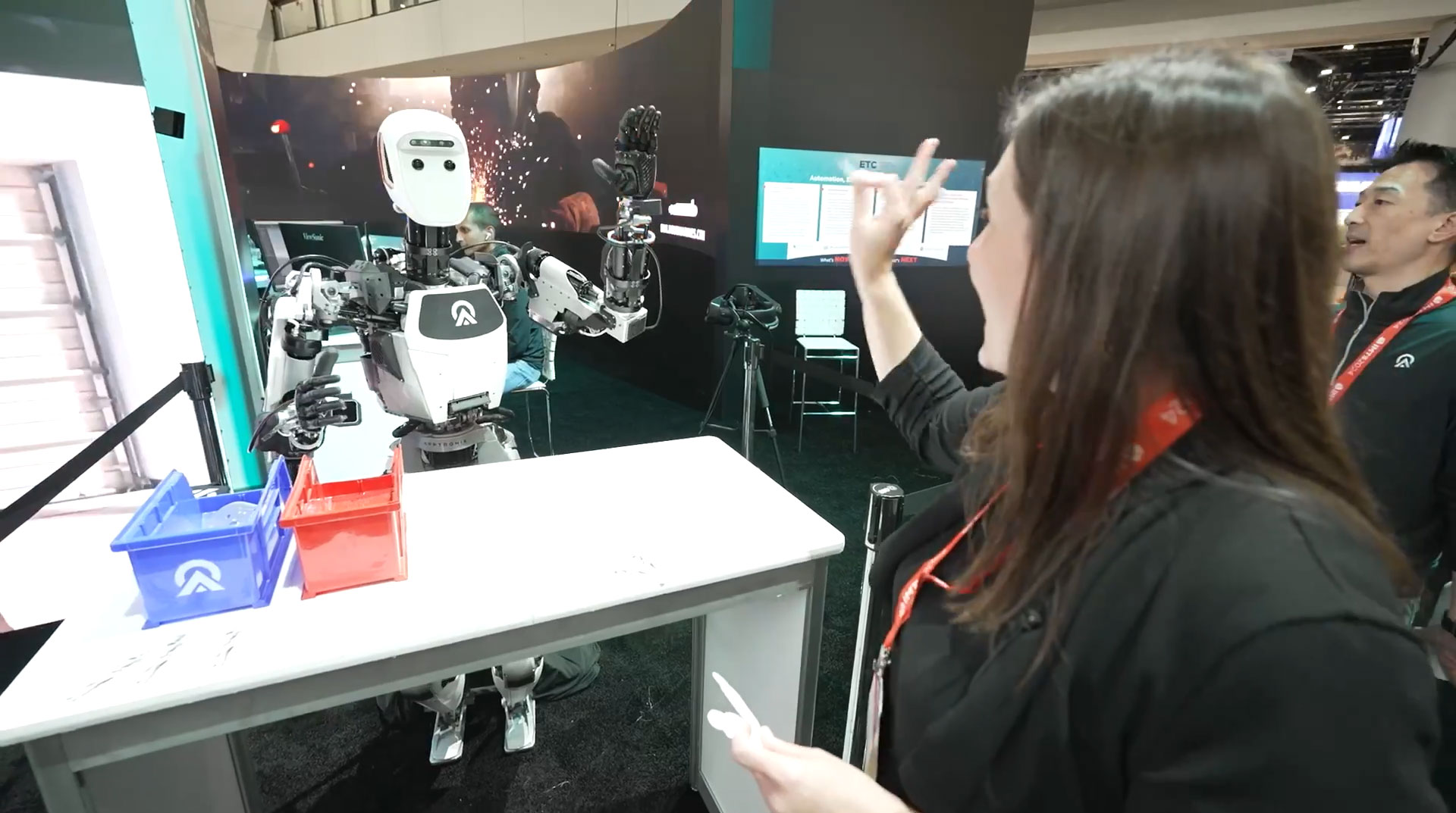 Nikki Gonzales at the IMTS+ Creators Lounge