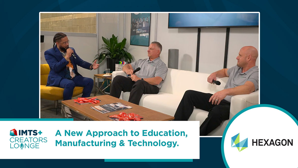 Steve Ilmrud at the IMTS+ Creators Lounge